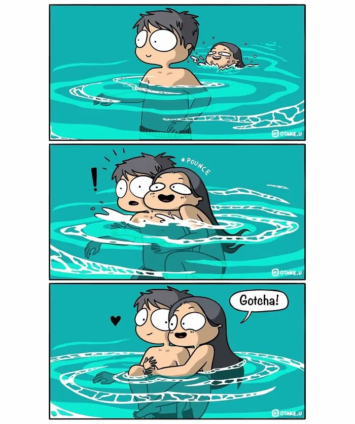 22 Comics That Prove Love Is Equal Parts Sweet And Totally Ridiculous By This Artist