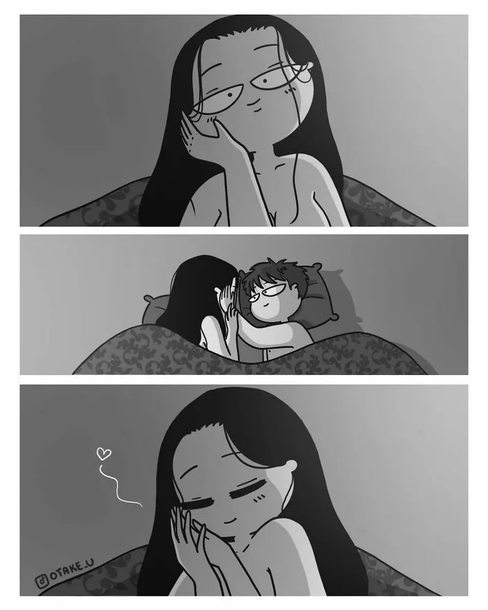 22 Comics That Prove Love Is Equal Parts Sweet And Totally Ridiculous By This Artist