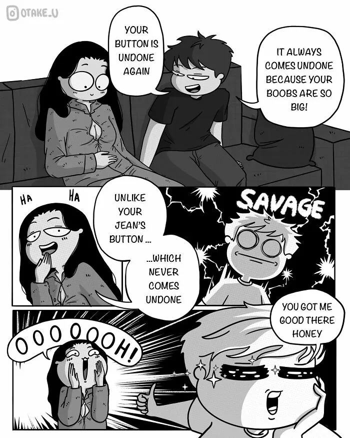 22 Comics That Prove Love Is Equal Parts Sweet And Totally Ridiculous By This Artist