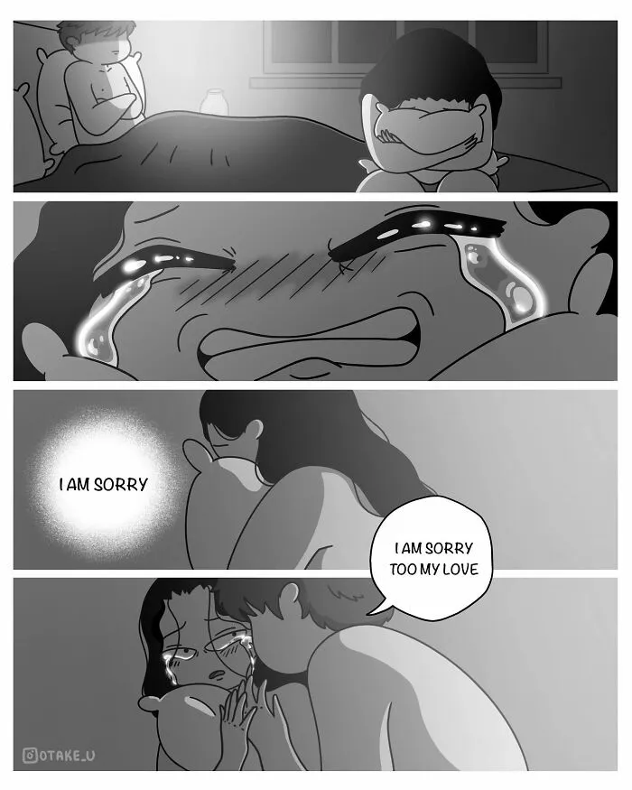 22 Comics That Prove Love Is Equal Parts Sweet And Totally Ridiculous By This Artist