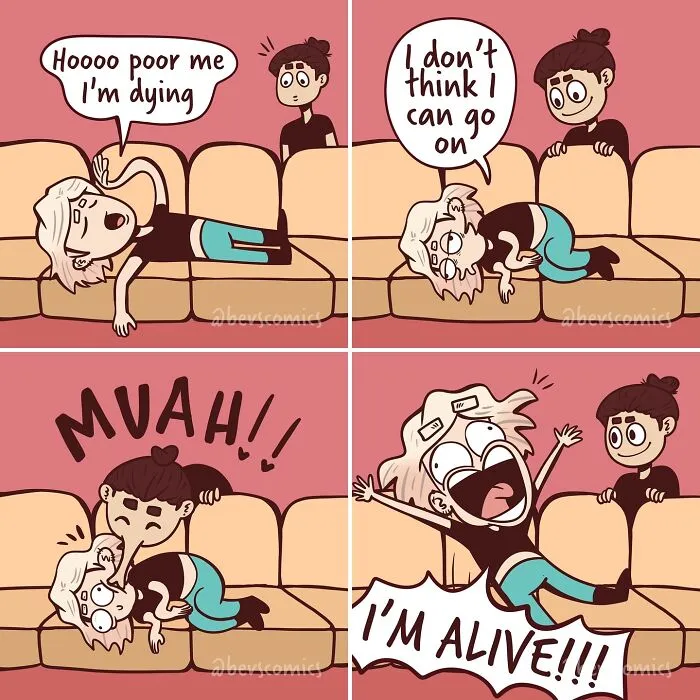 "My Goal Is To Help People Feel Less Alone": 23 Relatable Comics By Krysten Bevilaqua (New Pics)