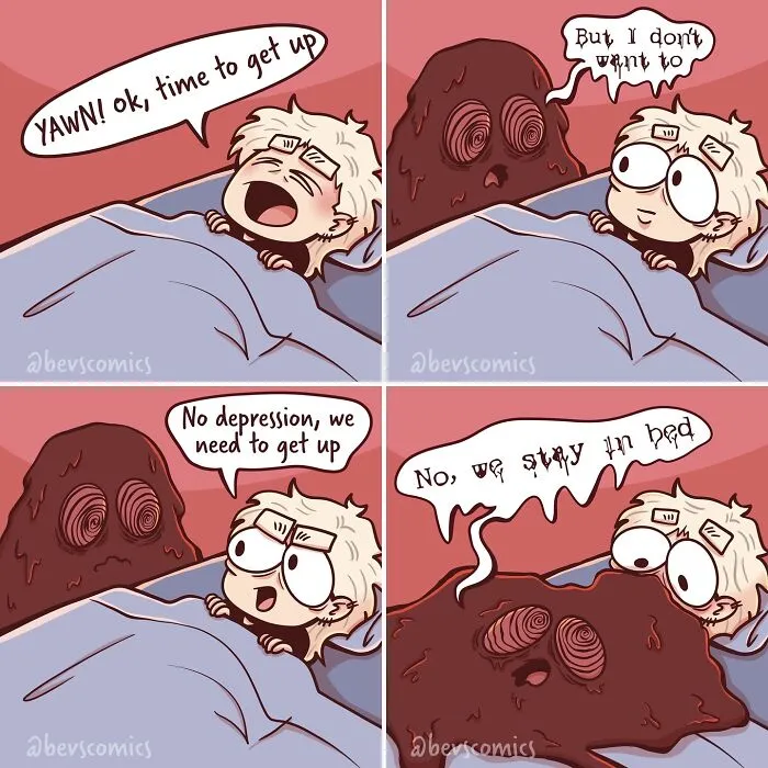 "My Goal Is To Help People Feel Less Alone": 23 Relatable Comics By Krysten Bevilaqua (New Pics)