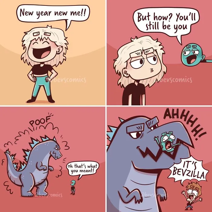 "My Goal Is To Help People Feel Less Alone": 23 Relatable Comics By Krysten Bevilaqua (New Pics)