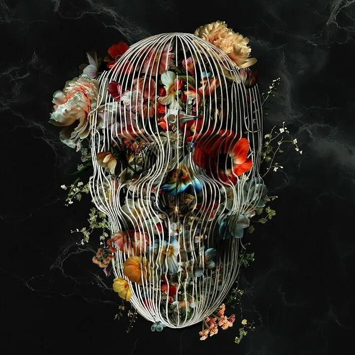 This Artist Brings A Fresh, Modern Twist To The Timeless Skull Symbol (25 Pics)