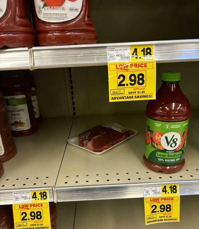 Leaving Your Unwanted Meat On The Shelf