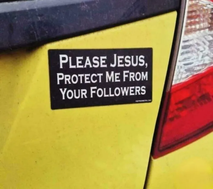 Por favor, Jesús, protégeme de tus seguidores