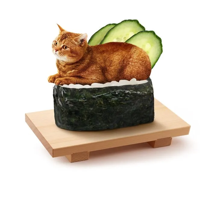 This Artist Serves Up Adorable Cat-Inspired Food Art (20 Pics)