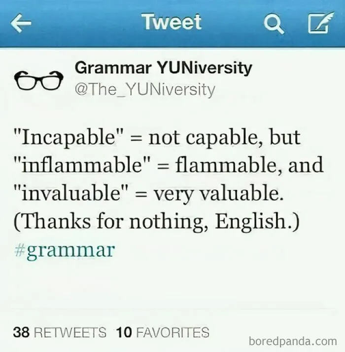 40 Funny Posts About Linguistics That Might Make You Realize How Silly Language Can Be