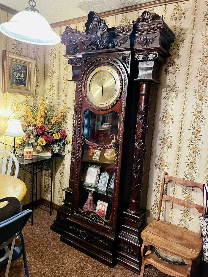 I Found This Grandfather Clock On The Fb Market Place (For Free) The Day Before Mother’s Day. I’d Like To Think It’s A Mother’s Day Gift From The Universe