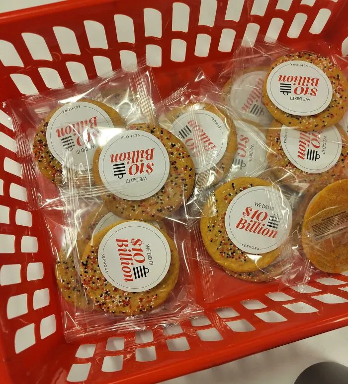 Company Gave Employees Cookies To Celebrate $10 Billion In Profits