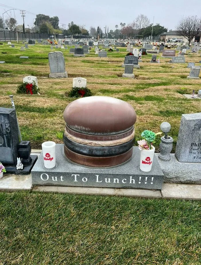 This Headstone In A Californian Graveyard