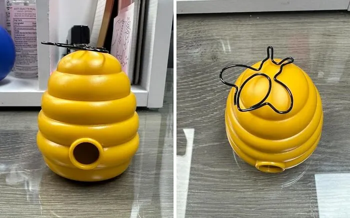 Create A Buzz Around Your Workspace With This <a Style="Display:inline;" Href="Https://Www.amazon.com/Paper-Clips-Magnetic-Container-Ototo/Dp/B07z3m1ky3?ie=utf8&th=1&linkcode=ll1&tag=bphawk-20&linkid=fe733461f88f536679f2ea6ca8dd1421&language=en_us&ref_=as_li_ss_tl" Target="_blank"><span Style="Font: Inherit; Color: #d74b1f;"> Desktop Beehive With Bee Paperclips </Span>, A Sweet And Functional Way To Keep Your Papers In Order