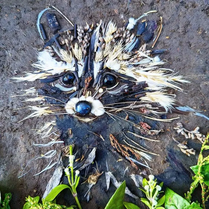 This Artist Works In Nature And Uses Only The Materials Available To Create Beautiful Artwork (43 Pics)