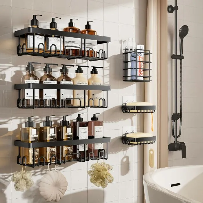 Shower Goals Alert! The <a Style="Display:inline;" Href="Https://Www.amazon.com/Veken-Adhesive-Organizer-Rustproof-Stainless/Dp/B0cj56m8d4?dib=eyj2ijoimsj9.1sodds-Yc5gv3mhma3t1yfsmpj1n4btsjih0obzpawv3uzavtbbdkn7gcop4fevuasyne-Vbopqm1sctmql46ixgoojvjnkrutvklh7dotg2jpl6-2gsbvyfvfypcfiqwzvf14r1_fzxeipyu5rakmwc6shq84ll3qmqaw6zkishptg9jjelbhutdd5i27baygftbhbhs2fd-H9h3at-1zwhwbfibfl836sqn3yfrbxgifg4pxntdyu97me-Mncv6wanwnxwqijcy9pzwozydvzysevcgurcivvf1r9z3brpto-Iwczsveckzmrze1uqd7ppap00g-K80bojuaj7pbg-Un-M00_h6jpg5du8dei4j9zurzgr0nsnbqtj760vh2woezha1ivn8ikzgyix7lsmsppq1xk7esmdjejhlcyuof8awpvub0o6g4dfrv0l.o2ots9s64l4glqbbjcypljzsxvq2-Ehdyhh-_b1iufa&dib_tag=se&keywords=organize&qid=1736246281&sr=8-9&th=1&linkcode=ll1&tag=bpwoodpecker-20&linkid=2b9568363b16075ec426c86760b3fc56&language=en_us&ref_=as_li_ss_tl" Target="_blank"><span Style="Font: Inherit; Color: #d74b1f;"> Sleek Adhesive Shower Shelves </Span> Keep Your Shower Products Organized And Within Reach, All While Looking Sleek And Stylish - No More Soap Scum Or Shower Clutter