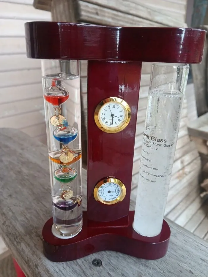 Step Into The Future Of Weather Forecasting With The Ultimate <a Style="Display:inline;" Href="Https://Www.amazon.com/Thermometer-Precision-Hygrometer-Predictor-Multi-Colored/Dp/B00pkoz1s2?ie=utf8&th=1&linkcode=ll1&tag=bpgecko-20&linkid=8169d902f1976acd376c5ca431718aca&language=en_us&ref_=as_li_ss_tl" Target="_blank"><span Style="Font: Inherit; Color: #d74b1f;"> Weather Station </Span>. This Cutting-Edge Device Combines The Elegance Of A Traditional Galileo Thermometer, The Precision Of A Hygrometer, And The Mystique Of A Fitzroy Storm Glass Weather Predictor, Providing You With A Comprehensive And Fascinating Way To Predict The Weather