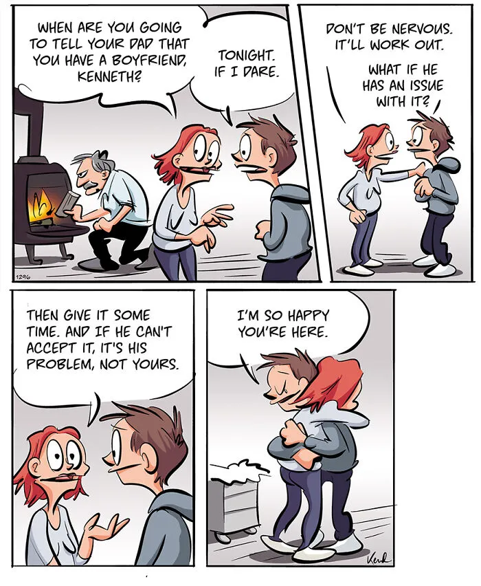 29 Humorous Comics Featuring The Chaotic Adventures Of Two Besties, By Kenneth Larsen