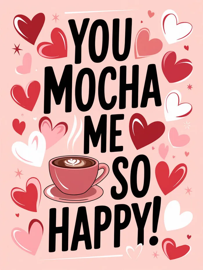 You Mocha Me So Happy!