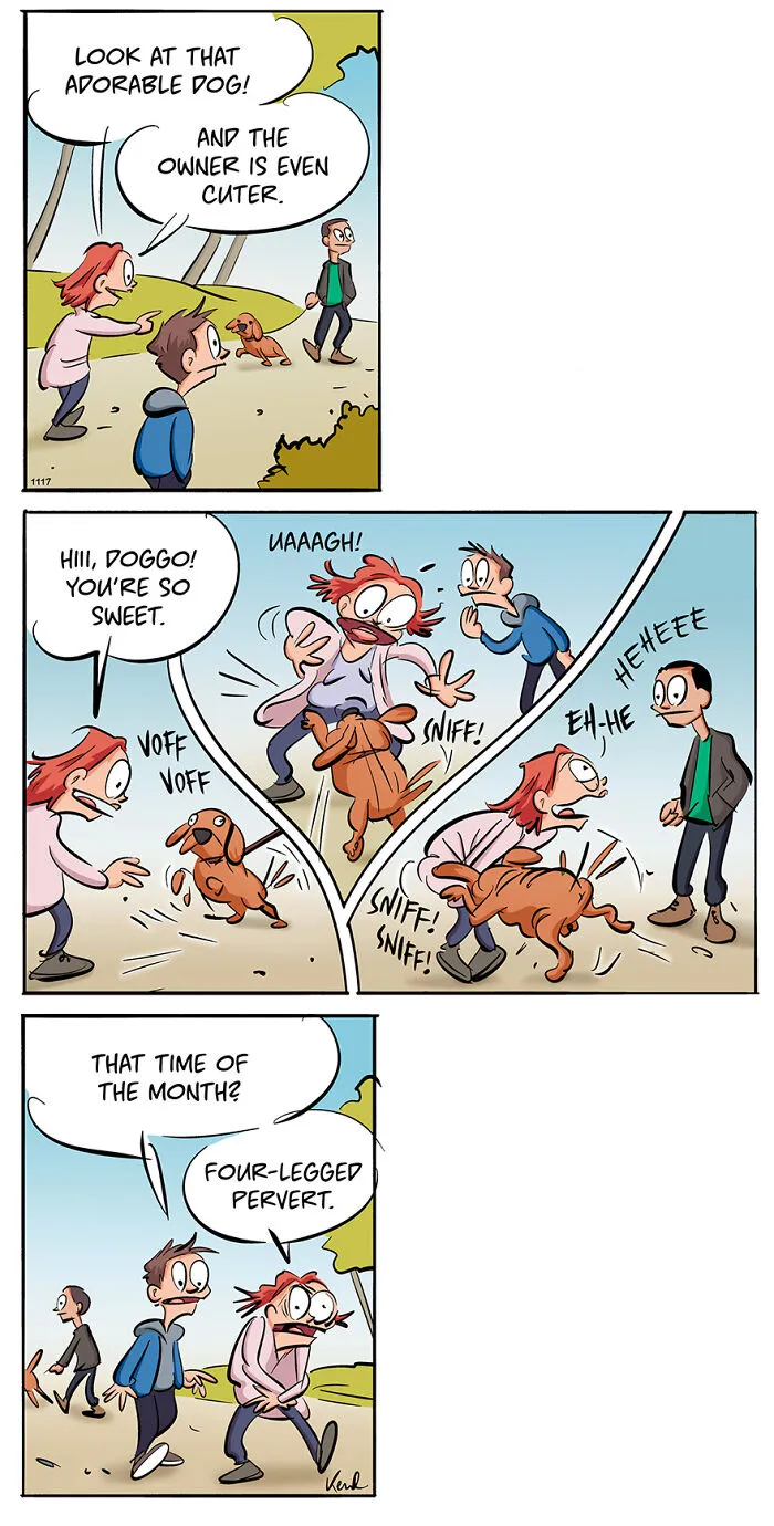 29 Humorous Comics Featuring The Chaotic Adventures Of Two Besties, By Kenneth Larsen