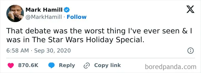 Mark Hamill Was Self Aware