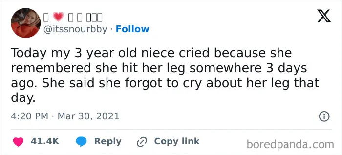 She Had A Flashback