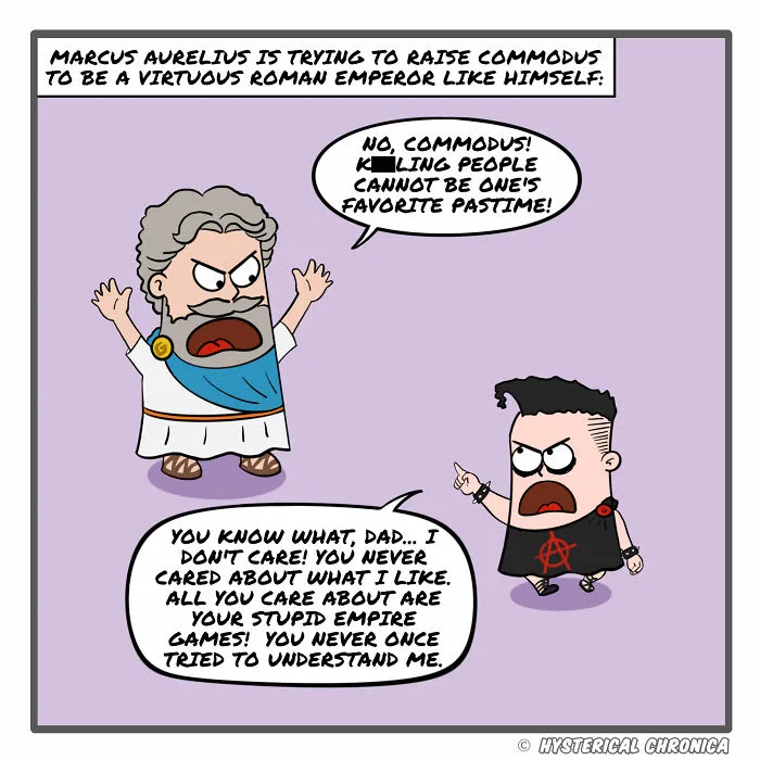Marcus Aurelius And Commodus
