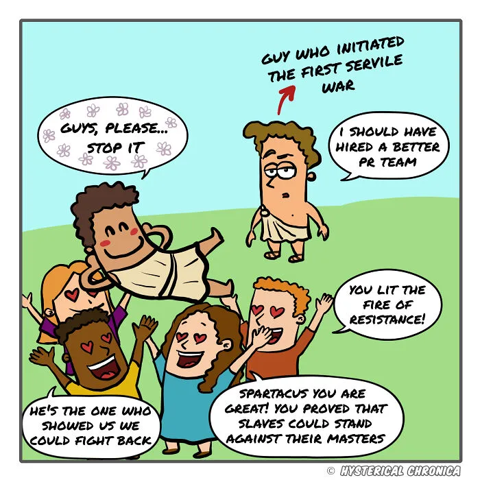 The Initiator Of The First Servile War Being Overshadowed By Spartacus