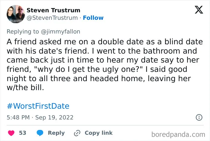 Glad You Left Her With A Bill