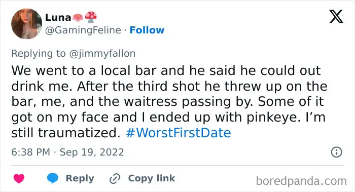 Embarrassing First Date Story
