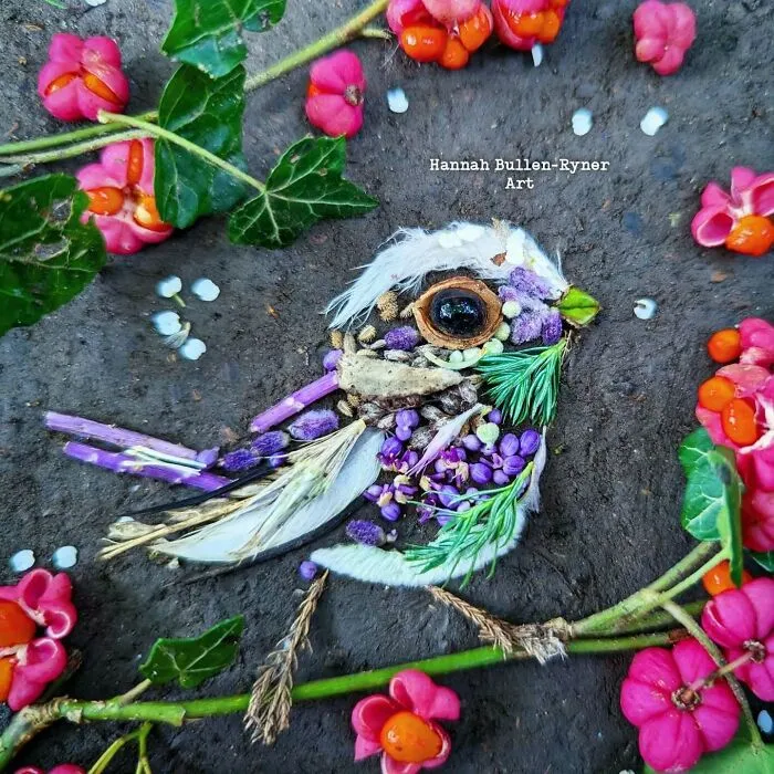 This Artist Works In Nature And Uses Only The Materials Available To Create Beautiful Artwork (43 Pics)