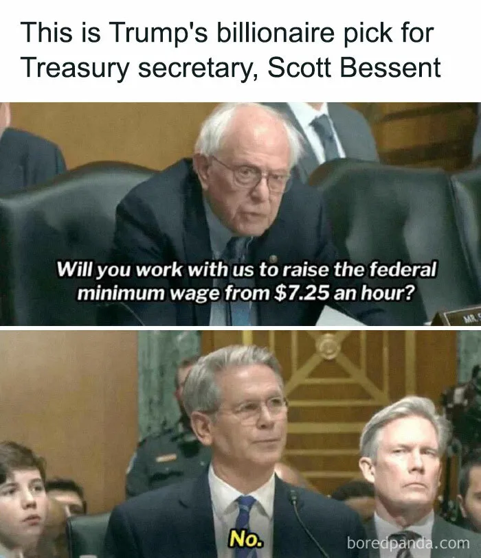 Bernie Asks, Billionaire Answers: The $7.25 Standoff
