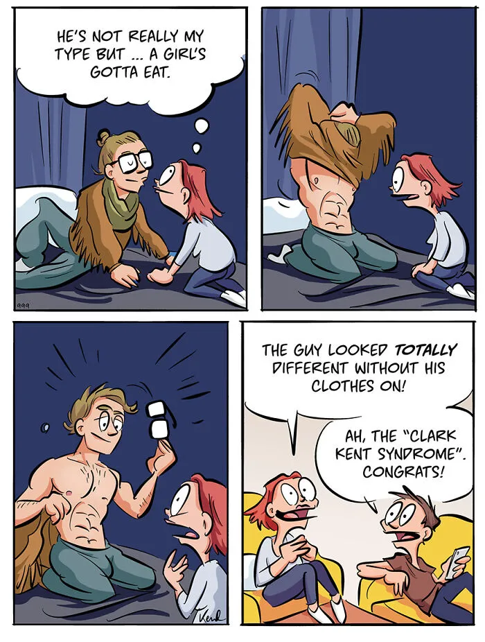 29 Humorous Comics Featuring The Chaotic Adventures Of Two Besties, By Kenneth Larsen