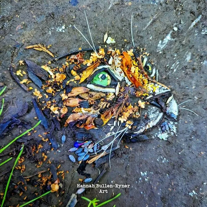 This Artist Works In Nature And Uses Only The Materials Available To Create Beautiful Artwork (43 Pics)
