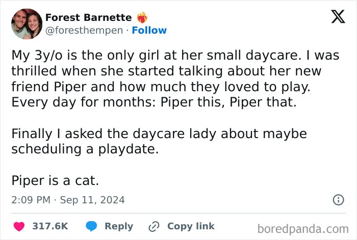 So You Scheduled That Piper Playdate, Right?