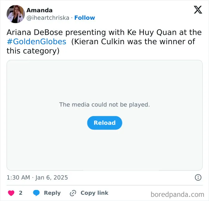 Ariana Debose's Possible Brain Freeze