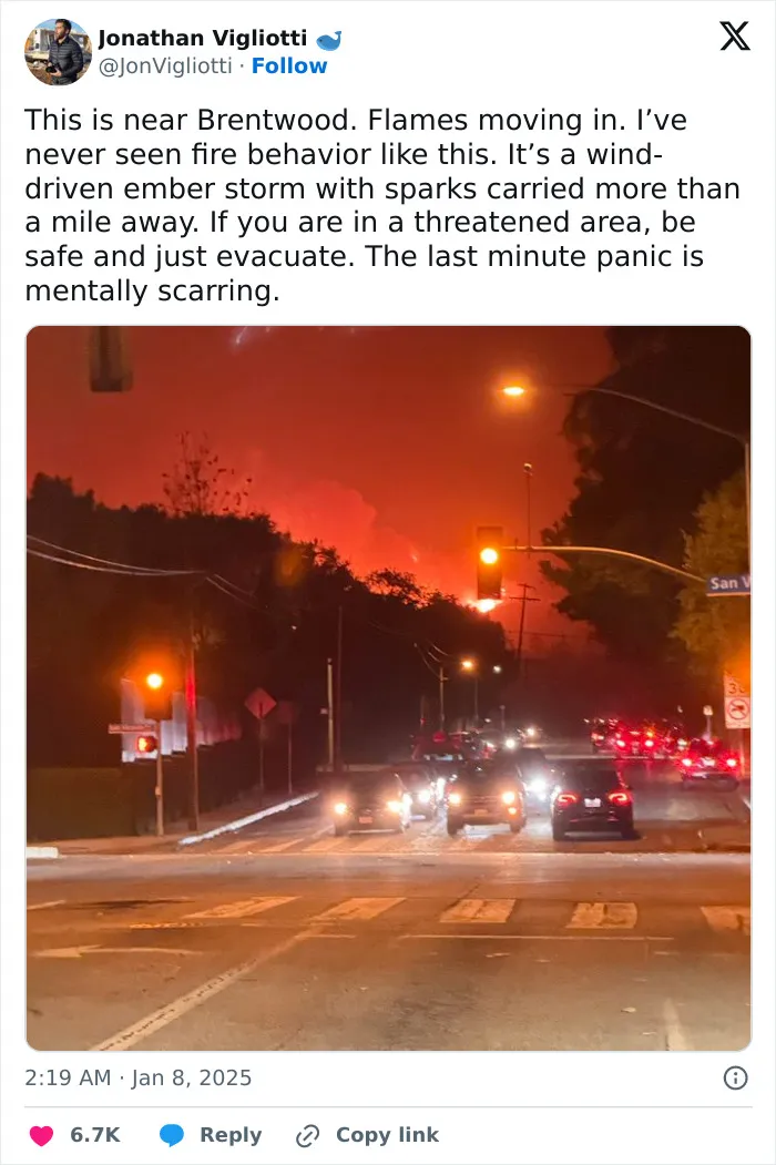 “If God Wanted It To Rain… He Would Have Done It”: Devastating Fires Engulf LA (30 Pics)