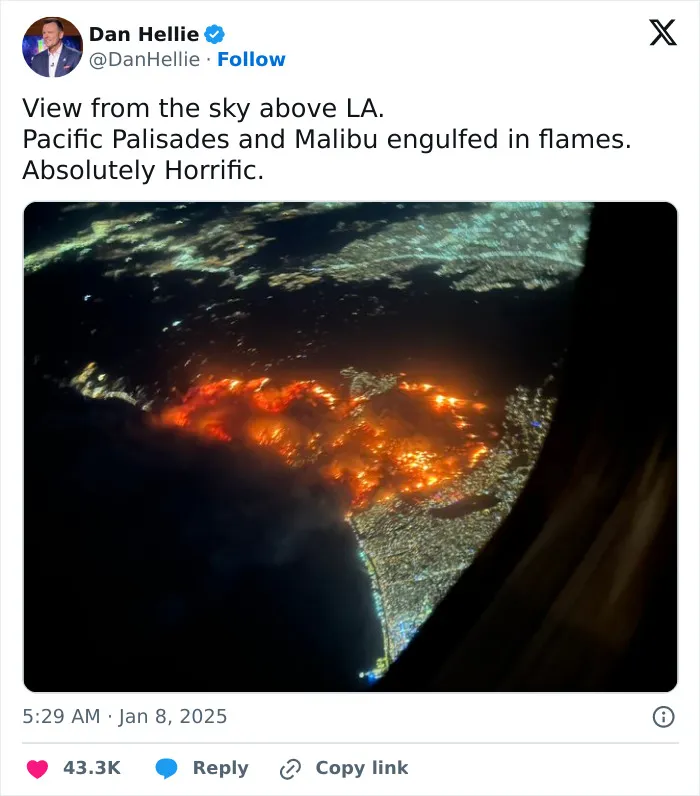 “If God Wanted It To Rain… He Would Have Done It”: Devastating Fires Engulf LA (30 Pics)