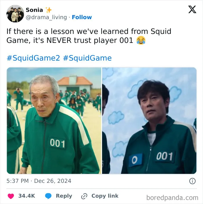 Squid Game Season 2 Left Many People Confused, And Here Are 50 Giggle-Worthy Memes About It