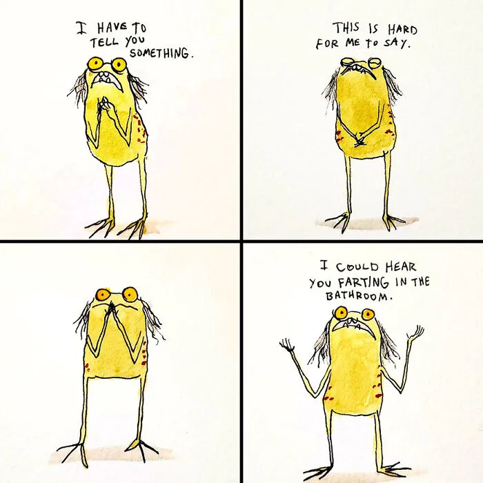 Kyle Beaudette’s Darkly Witty Artworks That Are Both Funny And Unsettling (31 Pics)