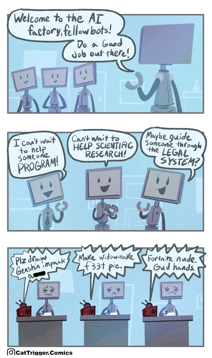 23 “Cat Trigger” Comics Full Of Sharp Humor And Unexpected Endings, Created By This Artist (New Pics)