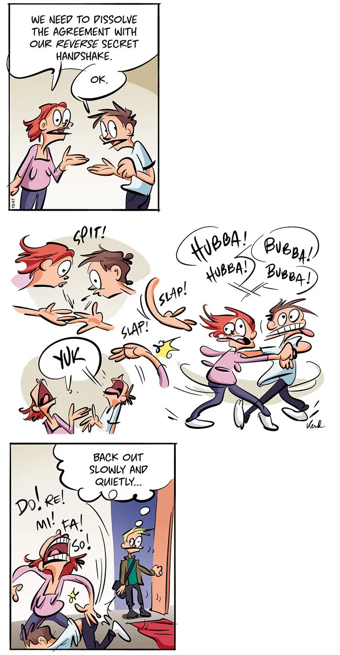 29 Humorous Comics Featuring The Chaotic Adventures Of Two Besties, By Kenneth Larsen