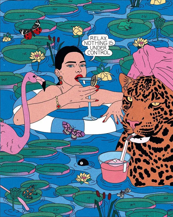 Artist’s Humorous And Satirical Artworks That Are Perfect For Fans Of Sarcastic Humor (40 Pics)