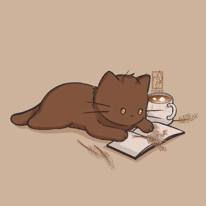 "Hot Chocolate Kitty"