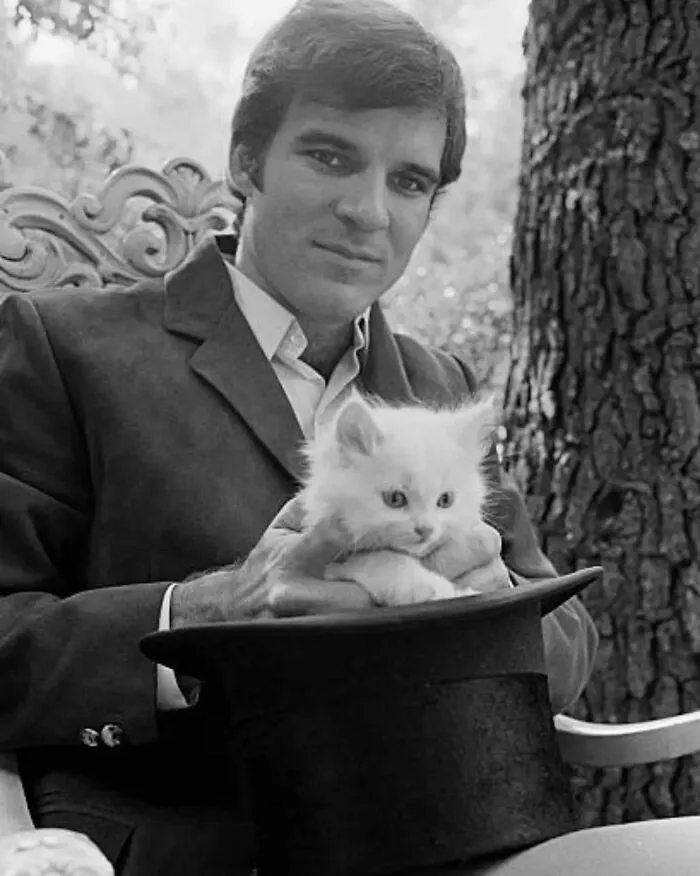 American Actor And Comedian Steve Martin. The Photo Was Taken In Los Angeles, California, United States, Around 1969