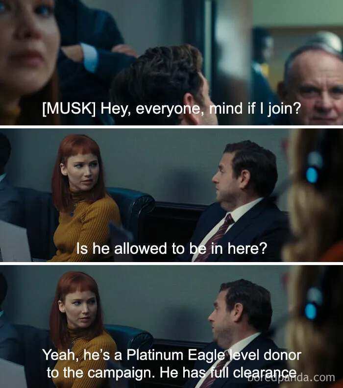 So I Happaned To Rewatched Don't Look Up, And This Scene Hit Pretty Close To Home