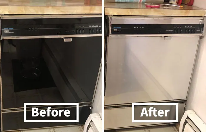 Give Your Rental Appliances A Sleek Upgrade With The <a Style="Display:inline;" Href="Https://Www.amazon.com/Tact-Brand-Self-Adhesive-18-Inches-Stainless/Dp/B001v98irq?ie=utf8&linkcode=ll1&tag=bpapple-20&linkid=409af76e0af6c7cc4d12e0f735e71fae&language=en_us&ref_=as_li_ss_tl" Target="_blank"><span Style="Font: Inherit; Color: #d74b1f;"> Faux Stainless Steel Adhesive Covering For Appliances </Span>, A Removable And Renter-Friendly Fix That'll Make You Feel Like A Homeowner