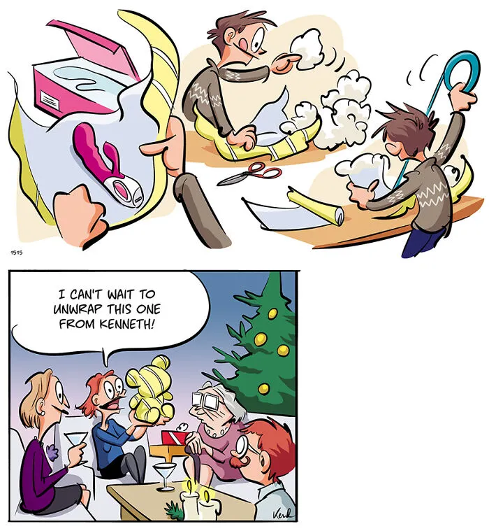 29 Humorous Comics Featuring The Chaotic Adventures Of Two Besties, By Kenneth Larsen