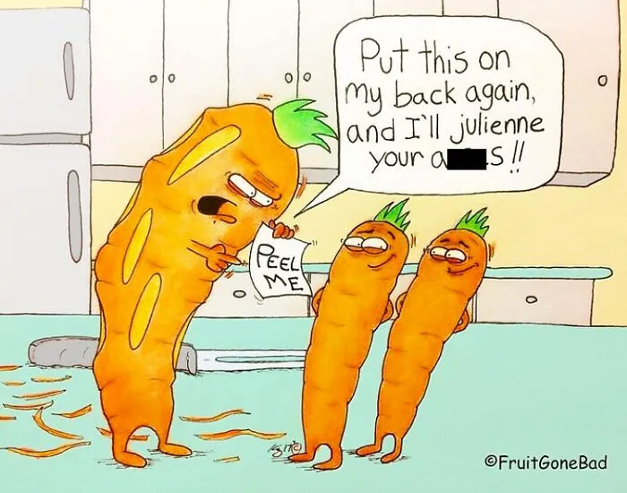 33 Funny And Slightly Inappropriate Comics From ‘Fruit Gone Bad’ (New Pics)