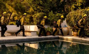 "So Out Of Touch With Reality": Hollywood Hills House Guarded By Private Firefighters Sparks Fury