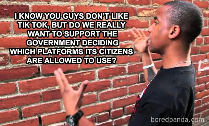 Social Media Can’t Stop Joking About The TikTok Ban, Sparking These 30 Brilliant Memes