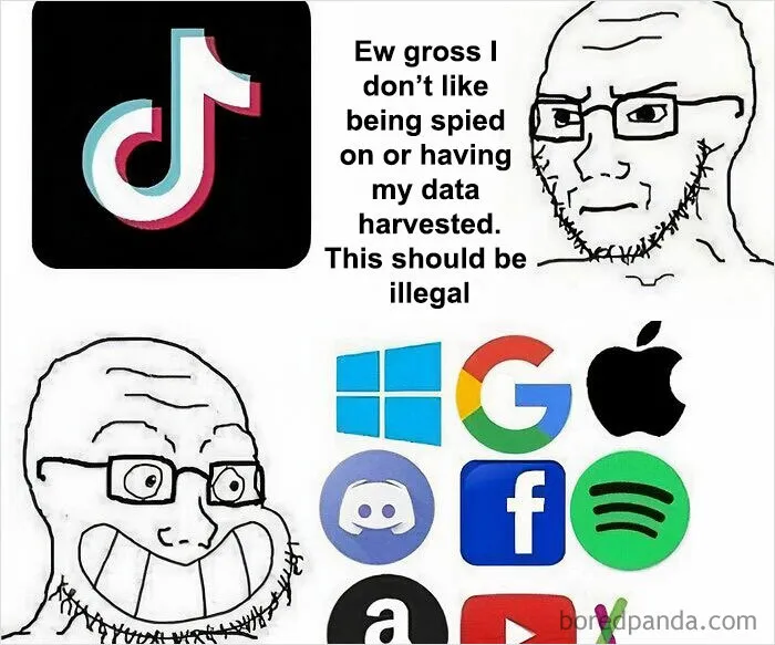 Social Media Can’t Stop Joking About The TikTok Ban, Sparking These 30 Brilliant Memes